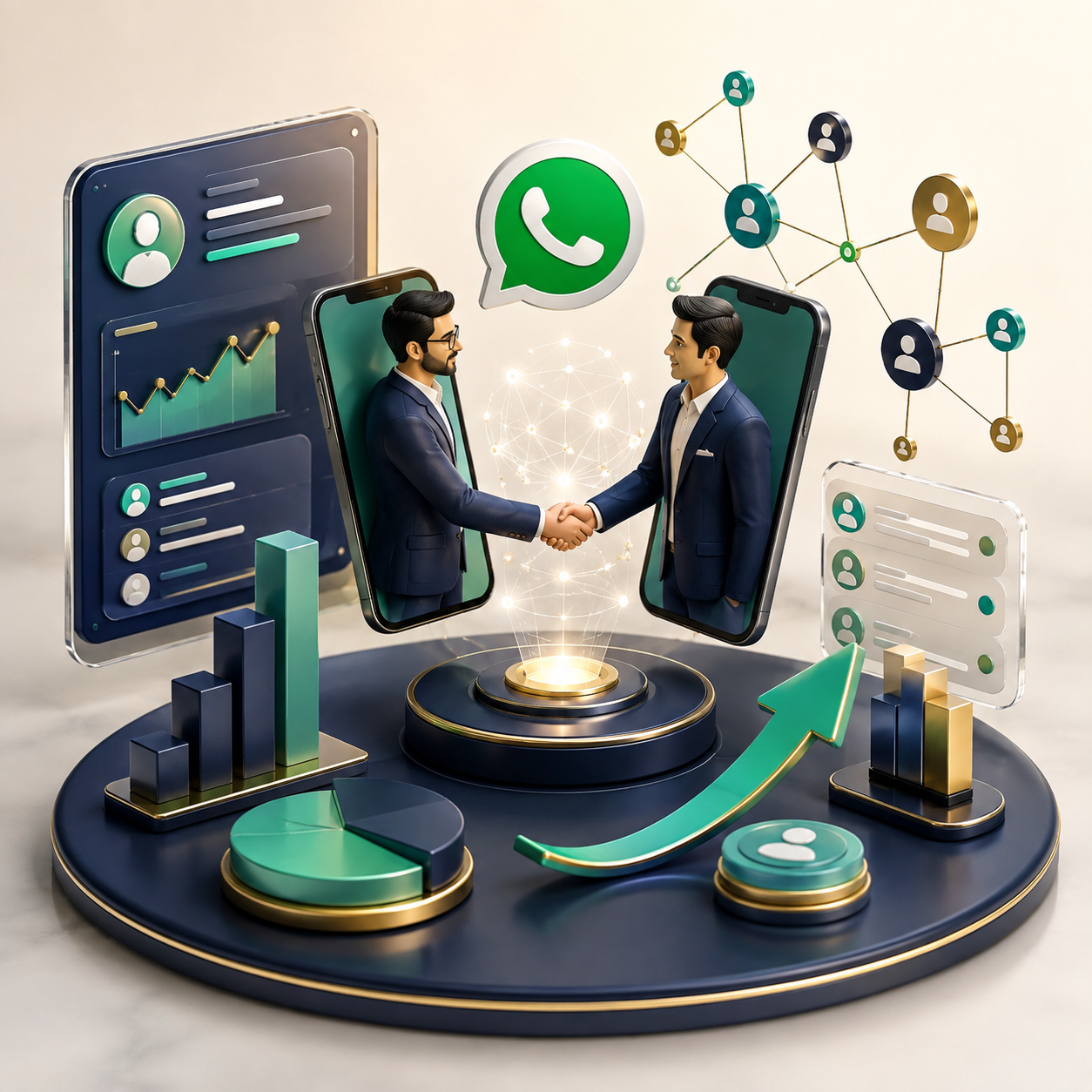 B2B WhatsApp customer journey